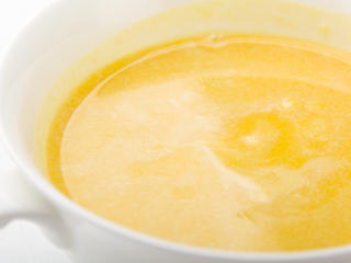 かぼちゃと豆乳スープ