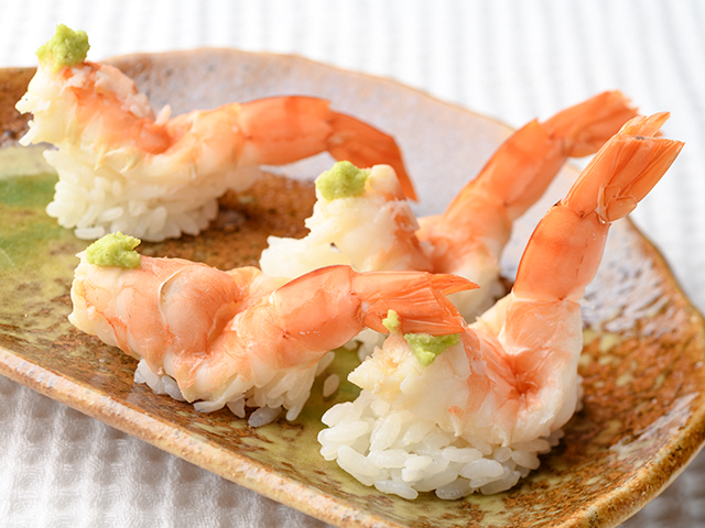 海老の握り寿司 ご飯もの 田村隆のあなたも作れる本格和食 Epirecipe エピレシピ