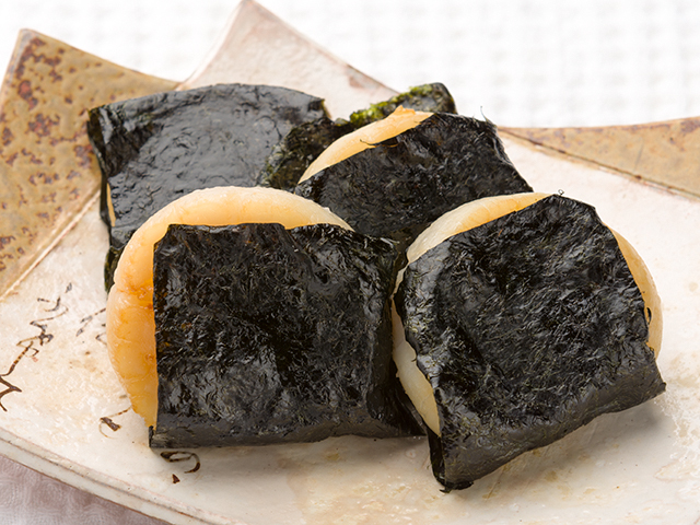 ホタテの磯辺焼き 魚介のおかず 田村隆のあなたも作れる本格和食 Epirecipe エピレシピ