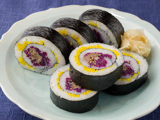 菊の巻き寿司